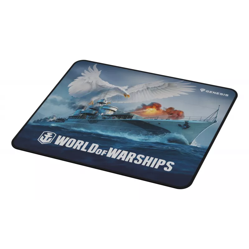 Mouse pad GENESIS NPG-1738 — gaming fabric/rubber, 300×250 mm, 2.5 mm, multicolour, waterproof