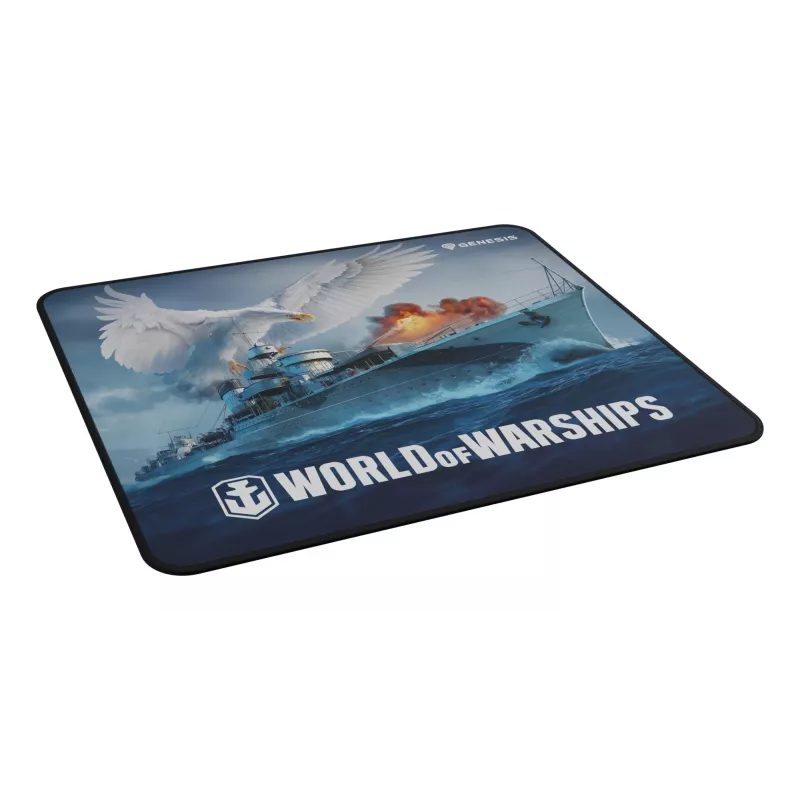 Mouse pad GENESIS NPG-1738 — gaming fabric/rubber, 300×250 mm, 2.5 mm, multicolour, waterproof