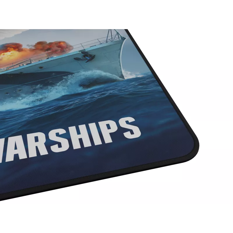 Mouse pad GENESIS NPG-1738 — gaming fabric/rubber, 300×250 mm, 2.5 mm, multicolour, waterproof