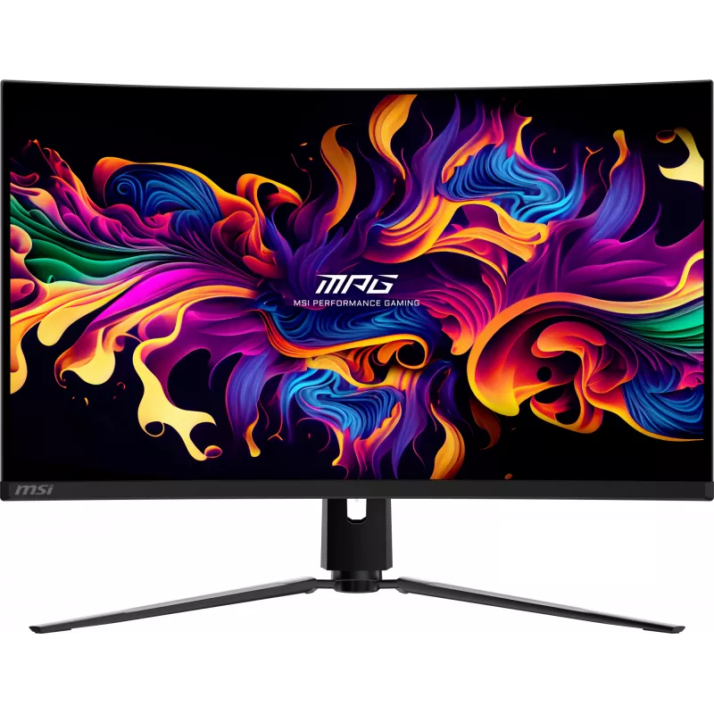 MSI MPG 321CURX QD-OLED computer monitor 80 cm (31.5 inch) 3840 x 2160 pixels 4K Ultra HD Black