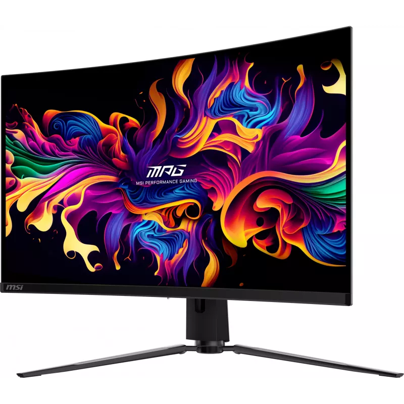 MSI MPG 321CURX QD-OLED computer monitor 80 cm (31.5 inch) 3840 x 2160 pixels 4K Ultra HD Black