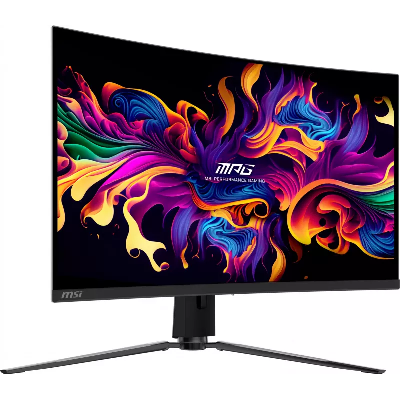 MSI MPG 321CURX QD-OLED computer monitor 80 cm (31.5 inch) 3840 x 2160 pixels 4K Ultra HD Black
