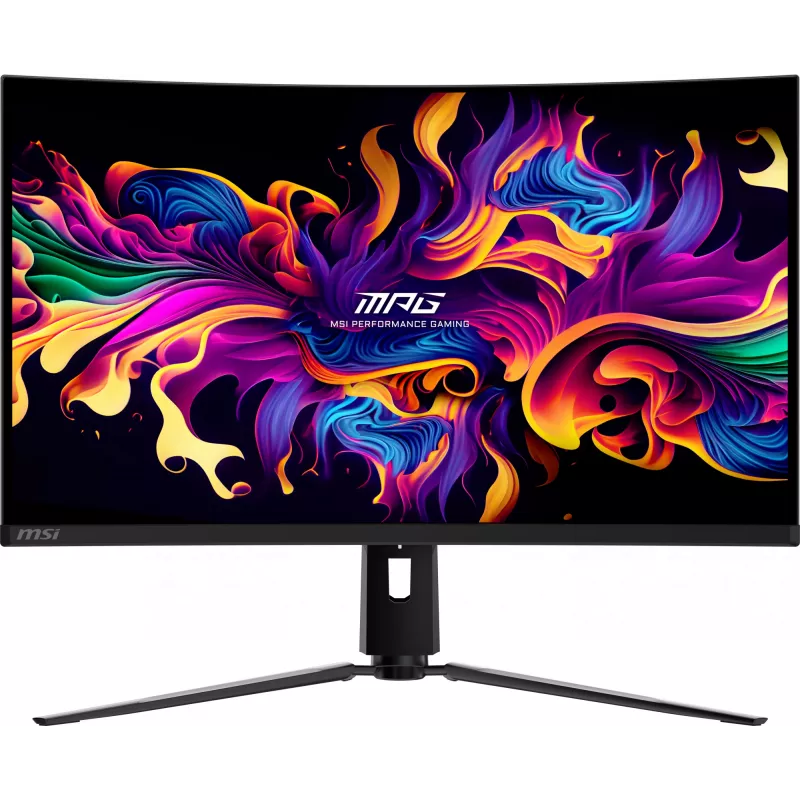 MSI MPG 321CURX QD-OLED computer monitor 80 cm (31.5 inch) 3840 x 2160 pixels 4K Ultra HD Black