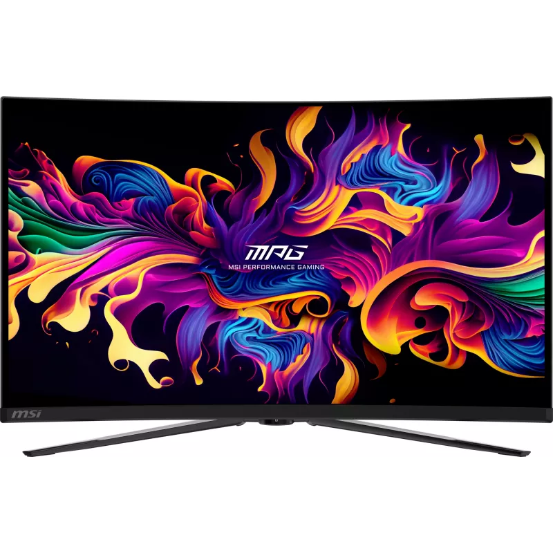 MSI MPG 321CURX QD-OLED computer monitor 80 cm (31.5 inch) 3840 x 2160 pixels 4K Ultra HD Black