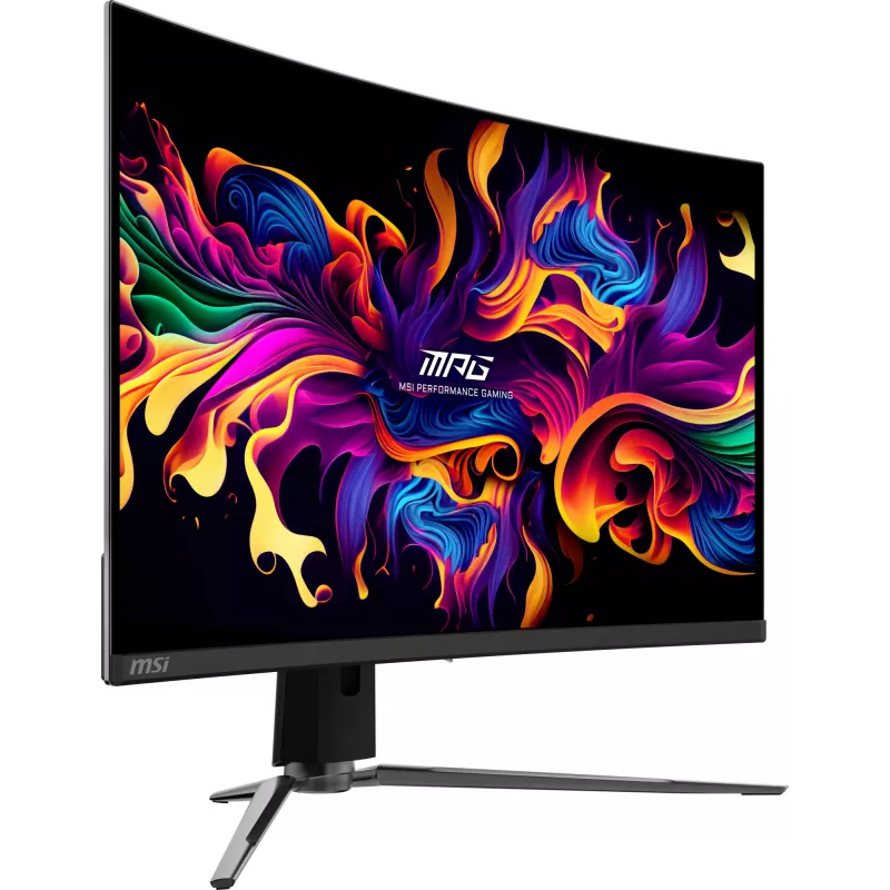 MSI MPG 321CURX QD-OLED computer monitor 80 cm (31.5 inch) 3840 x 2160 pixels 4K Ultra HD Black