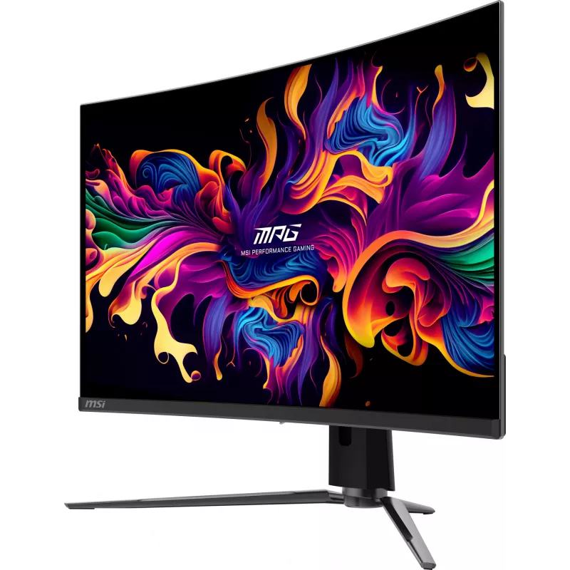 MSI MPG 321CURX QD-OLED computer monitor 80 cm (31.5 inch) 3840 x 2160 pixels 4K Ultra HD Black