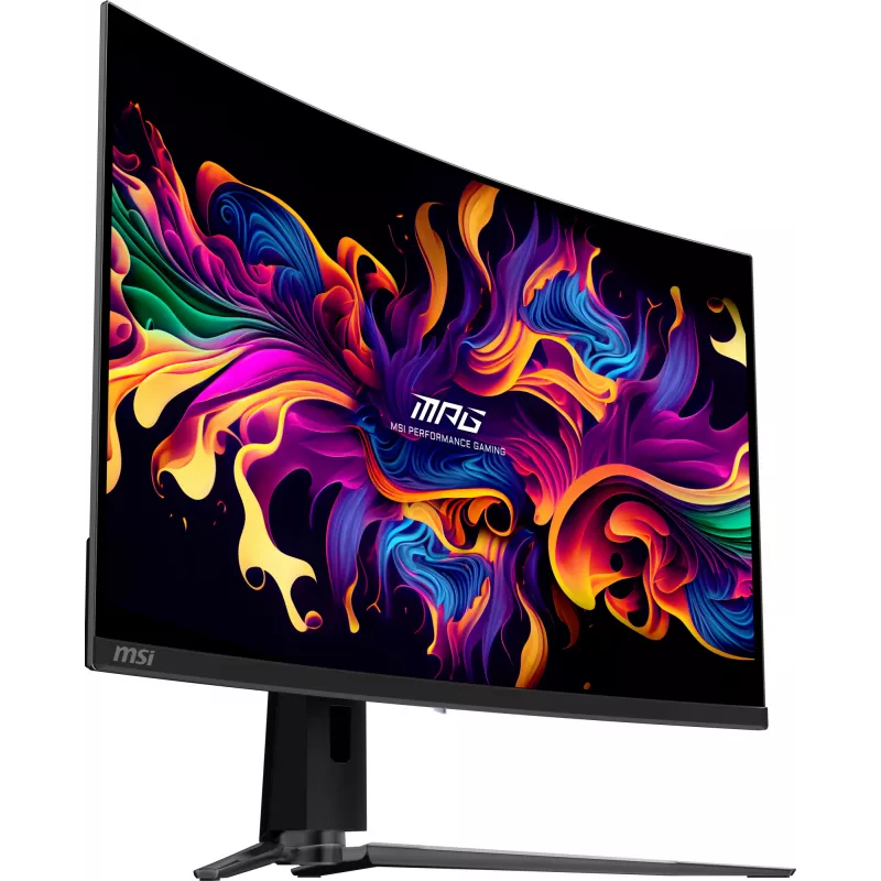 MSI MPG 321CURX QD-OLED computer monitor 80 cm (31.5 inch) 3840 x 2160 pixels 4K Ultra HD Black