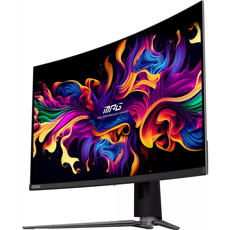 MSI MPG 321CURX QD-OLED computer monitor 80 cm (31.5 inch) 3840 x 2160 pixels 4K Ultra HD Black