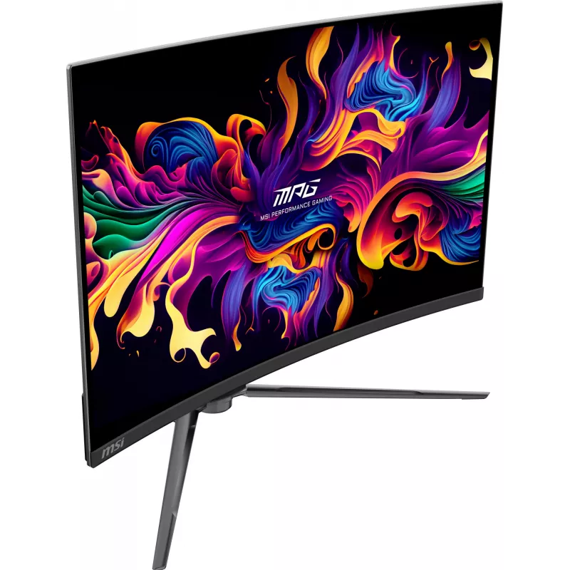 MSI MPG 321CURX QD-OLED computer monitor 80 cm (31.5 inch) 3840 x 2160 pixels 4K Ultra HD Black