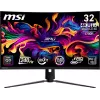 MSI MPG 321CURX QD-OLED computer monitor 80 cm (31.5 inch) 3840 x 2160 pixels 4K Ultra HD Black