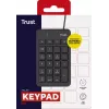 Trust 22221 numeric keypad Laptop/PC USB Black