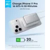 Power bank Anker Nano 45W with built-in retractable USB-C cable A1638H11 10000 mAh Black
