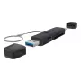 Card reader icybox 61179 — USB 3.2 Gen1 3-in-1, USB Type-C and Type-A connectors