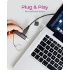 Card reader icybox 61179 — USB 3.2 Gen1 3-in-1, USB Type-C and Type-A connectors
