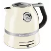 Electric kettle KITCHENAID 1.5 L 2400 W Cream, 7 temperature settings, stainless steel body