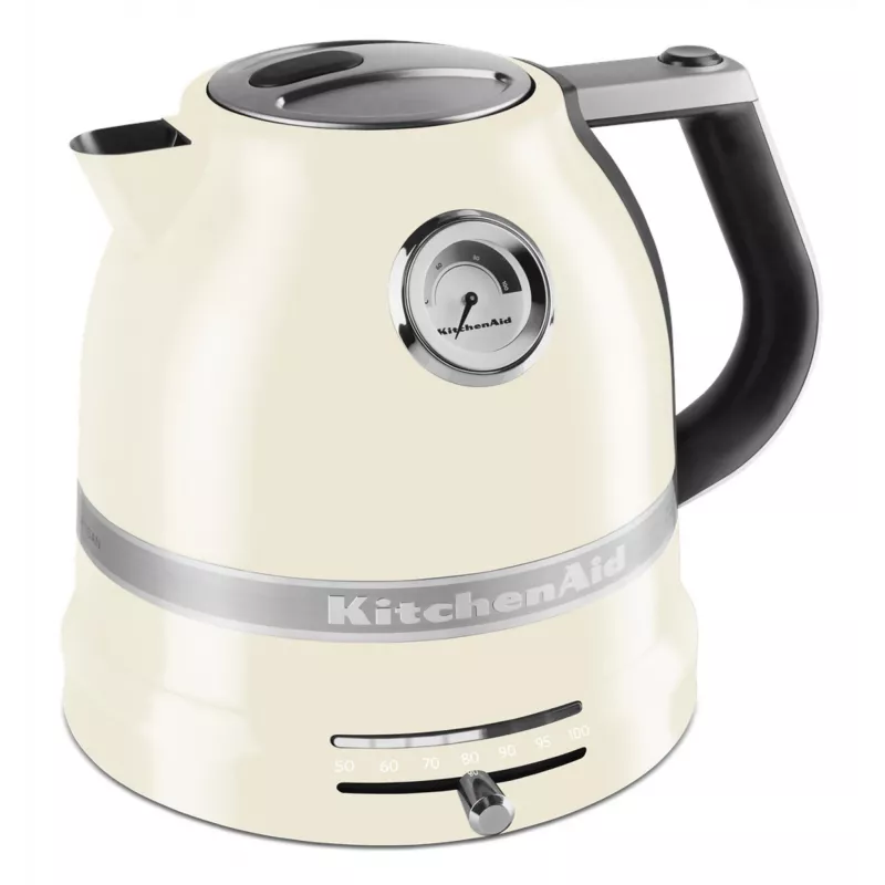 Electric kettle KITCHENAID 1.5 L 2400 W Cream, 7 temperature settings, stainless steel body