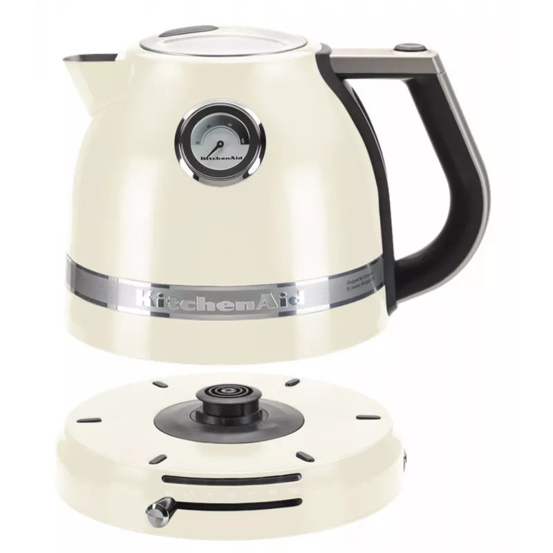 Electric kettle KITCHENAID 1.5 L 2400 W Cream, 7 temperature settings, stainless steel body