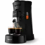 Pod coffee machine Philips Senseo CSA230/69 — 0.9 L water tank, 2-cup capacity, 1450 W, black