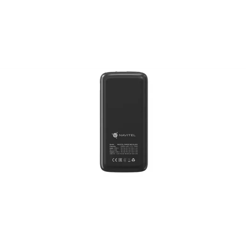 Portable Charger Navitel PWR20 MX BLACK 20000 mAh