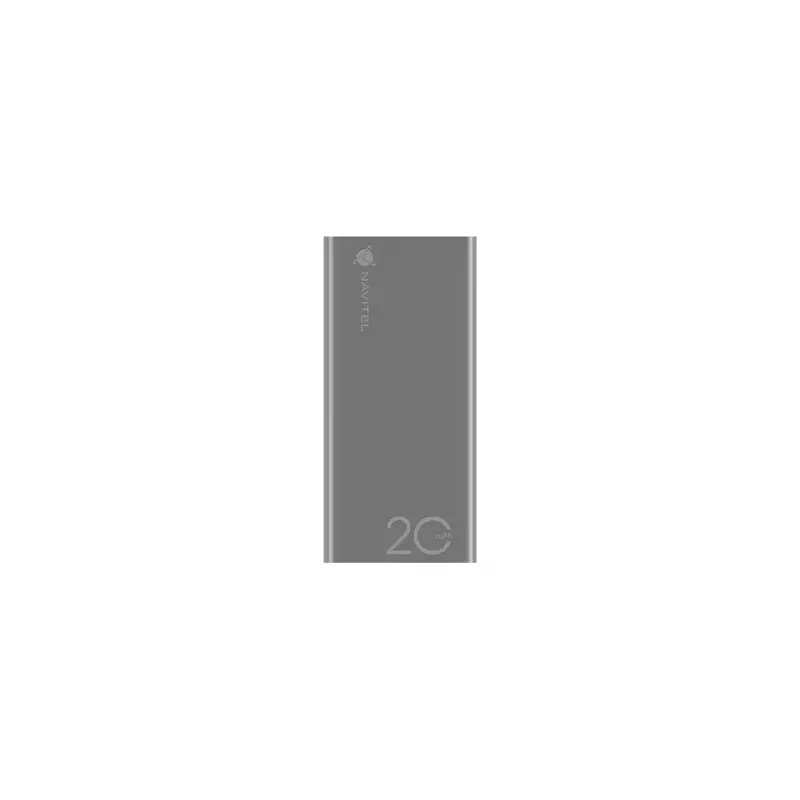 Portable Power Bank Navitel PWR20 AL SILVER 20000 mAh