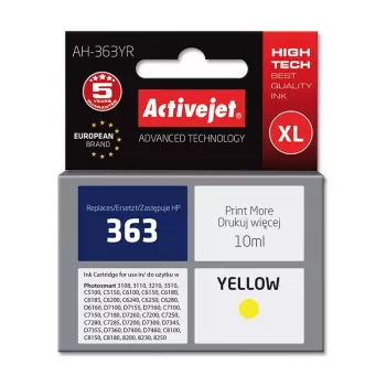 Cartridge ActiveJet AH-363YR Yellow