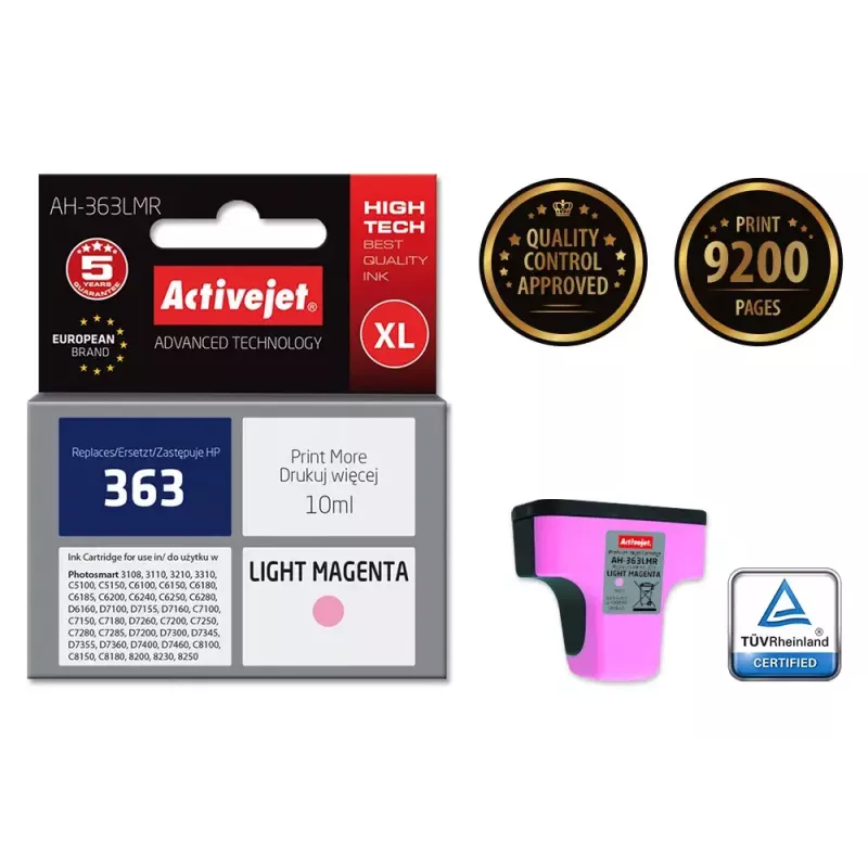 Cartridge ActiveJet AH-363LMR Black