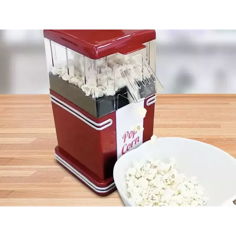 Popcorn Popper Beper 90.590Y Red White 1200W 3min