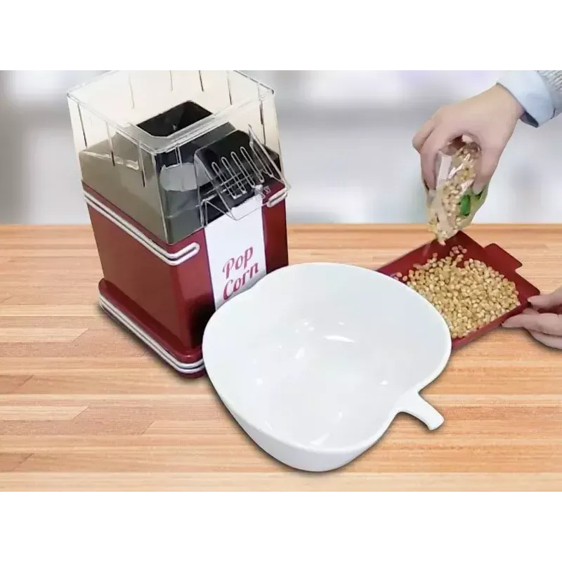 Popcorn Popper Beper 90.590Y Red White 1200W 3min