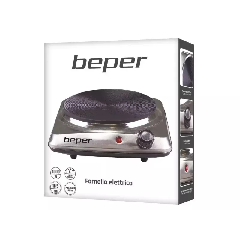Electric Plate Warmer Beper 90.820, 1 Zone, Manual Control