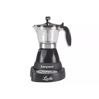 Espresso machine Beper 3 cups BC.041N