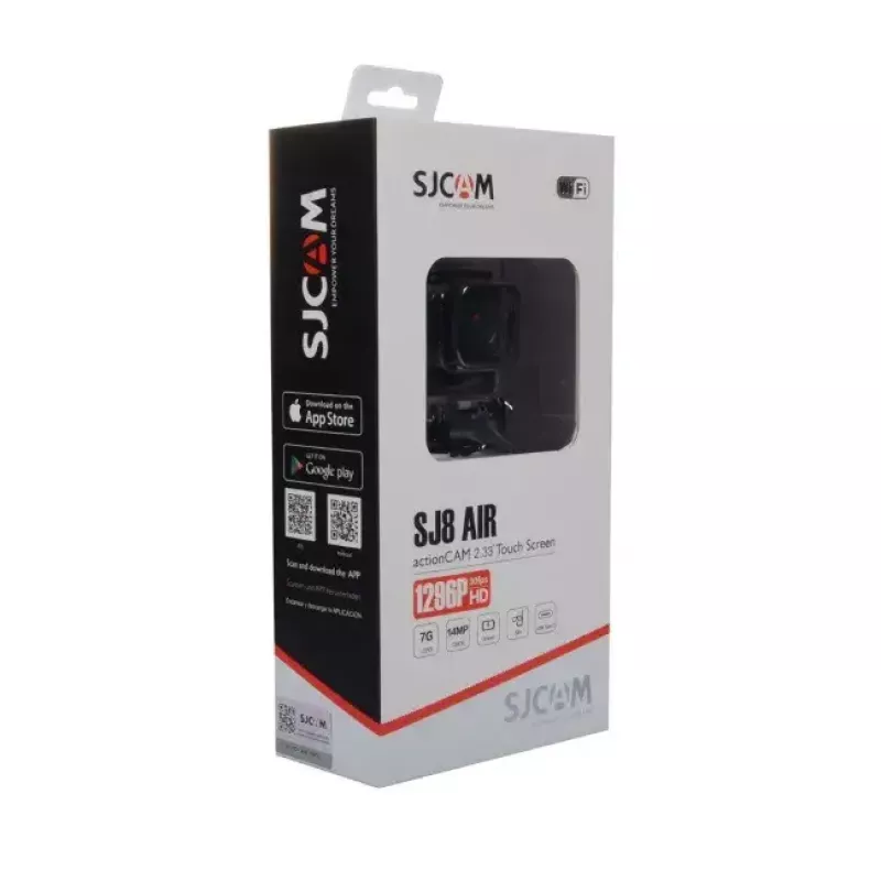 Action camera SJCam SJ8 AIR 4K 30fps with Wi‑Fi (SJ8AIR-BK)