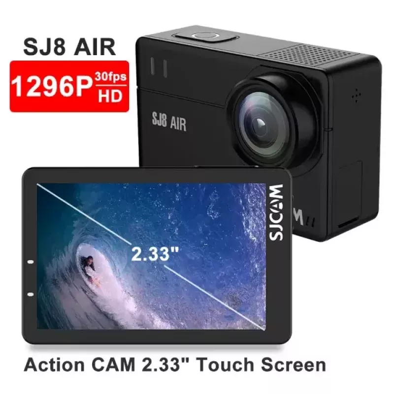 Action camera SJCam SJ8 AIR 4K 30fps with Wi‑Fi (SJ8AIR-BK)