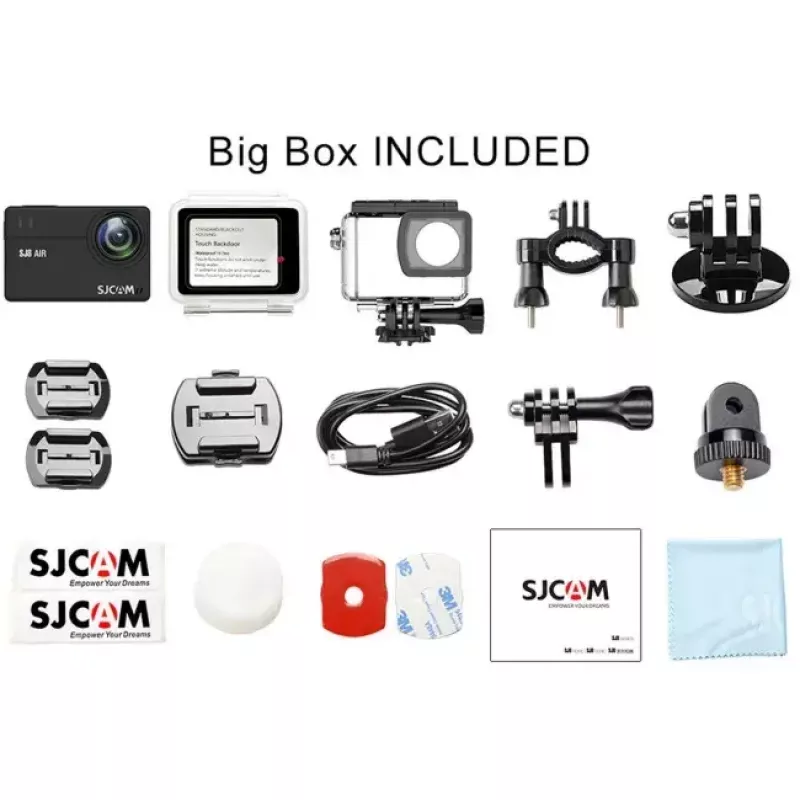 Action camera SJCam SJ8 AIR 4K 30fps with Wi‑Fi (SJ8AIR-BK)