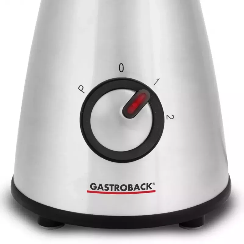 Tabletop blender Gastroback Design Mini Black Silver