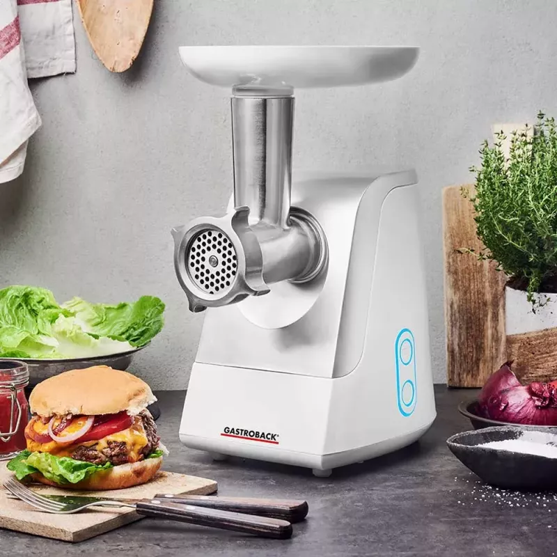 Mincer Gastroback Design Plus 350 W Silver White