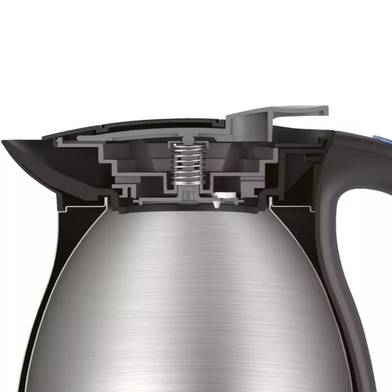 Electric kettle Gastroback 1.7 L 2200 W Black Stainless steel