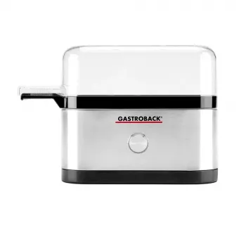 Egg cooker Gastroback Design Mini 3 egg(s) 350 W Black Stainless steel