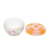 Bowl set OURSSON BS2981RC/OR 1.7 L Round Ceramic Orange White 3 pc