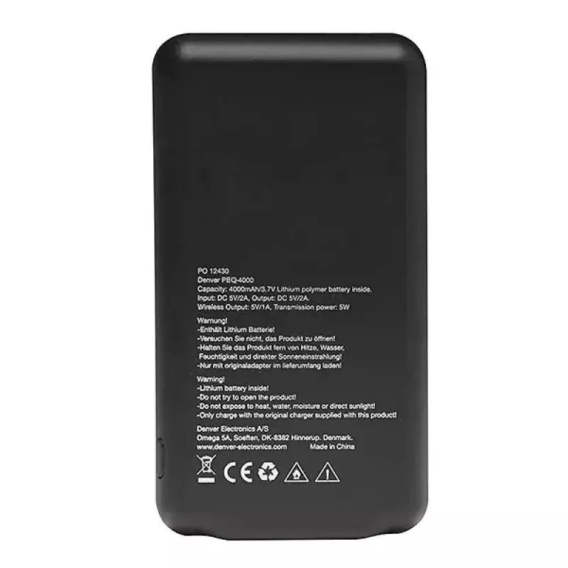 Portable Battery Denver PBQ-4000 4000 mAh