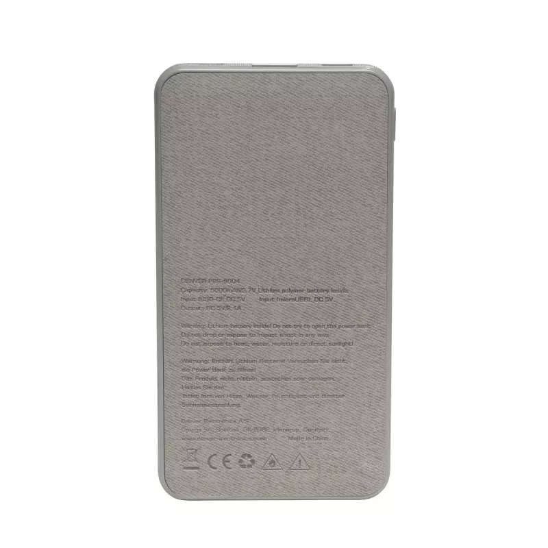 Power Bank Denver PBS-5004 5000 mAh