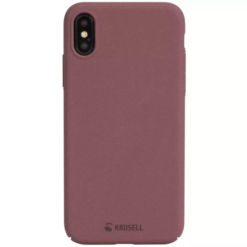 Wallet case Krusell Sandby iPhone X/XS Burgundy