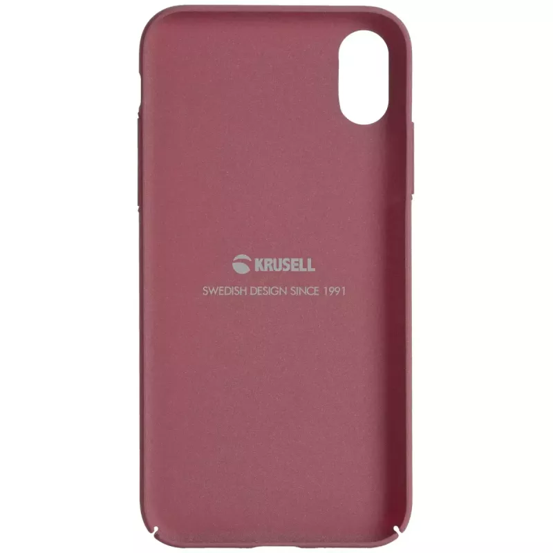 Wallet case Krusell Sandby iPhone X/XS Burgundy