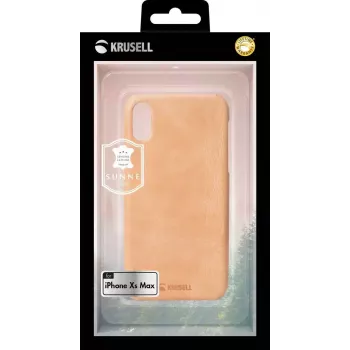 Cover Krusell Sunne iPhone XS Max 16.5 cm Beige