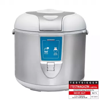 Rice Cooker Gastroback Design Pro 5L 700W Silver White