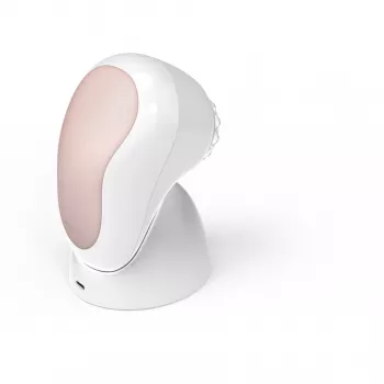 HoMedics FAC-600-EU facial cleansing brush Pulsation Rose gold, White Battery