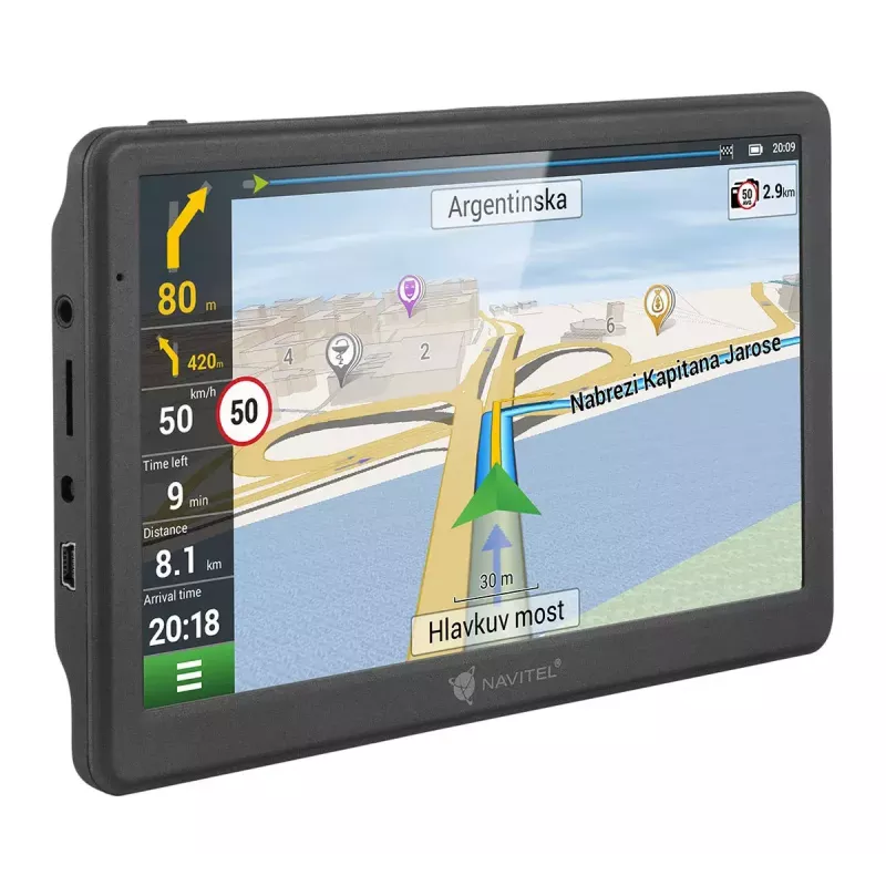 Navigator Navitel MS700 Fixed 17.8 cm (7 inch) TFT Touchscreen Black