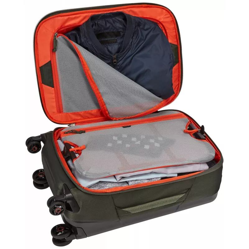 Thule Subterra TSRS-322 Dark Forest Spinner Black 33 L Nylon, Polycarbonate