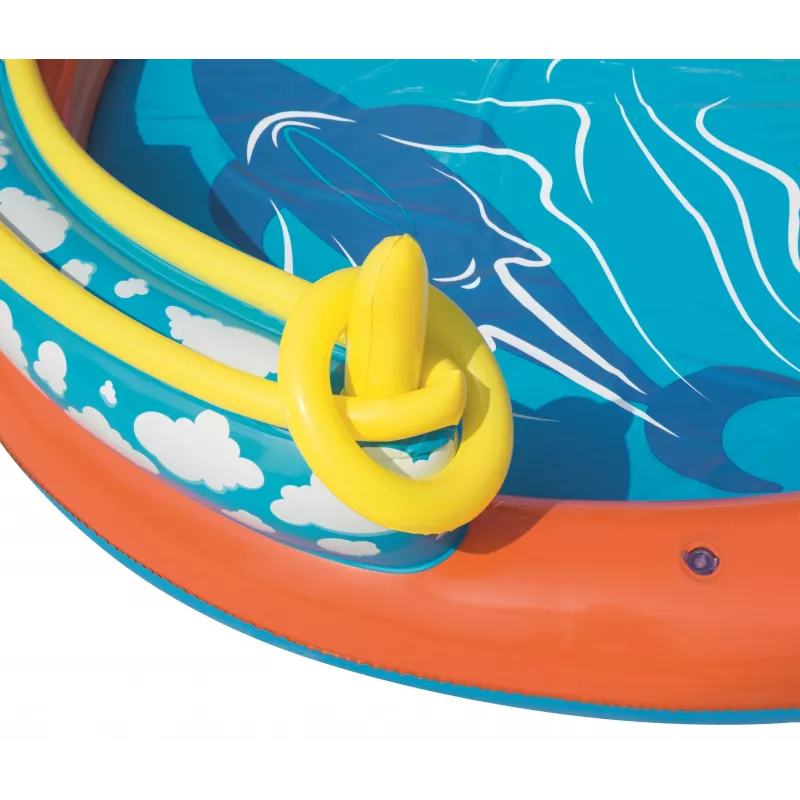 Inflatable play center Bestway 53069 — children’s inflatable play area with pool section