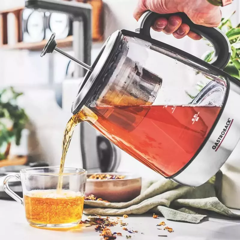 Electric kettle Gastroback 1.5 L 2000 W Stainless steel