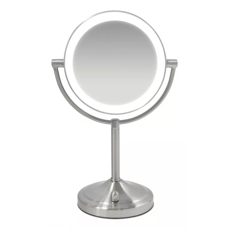 HoMedics MIR-8150-EU makeup mirror Freestanding Round Stainless steel